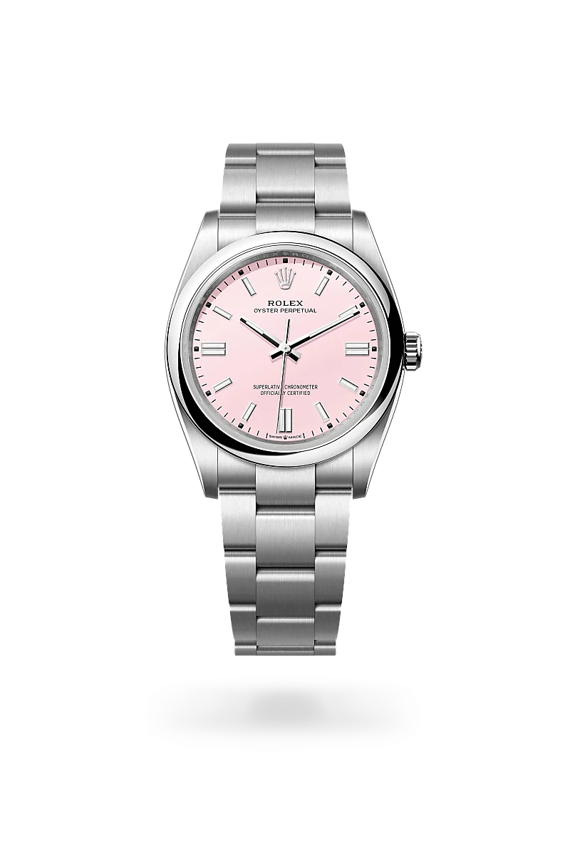 rolex Oyster Perpetual in Oystersteel, M126000-0008 - Underwood Jewelers