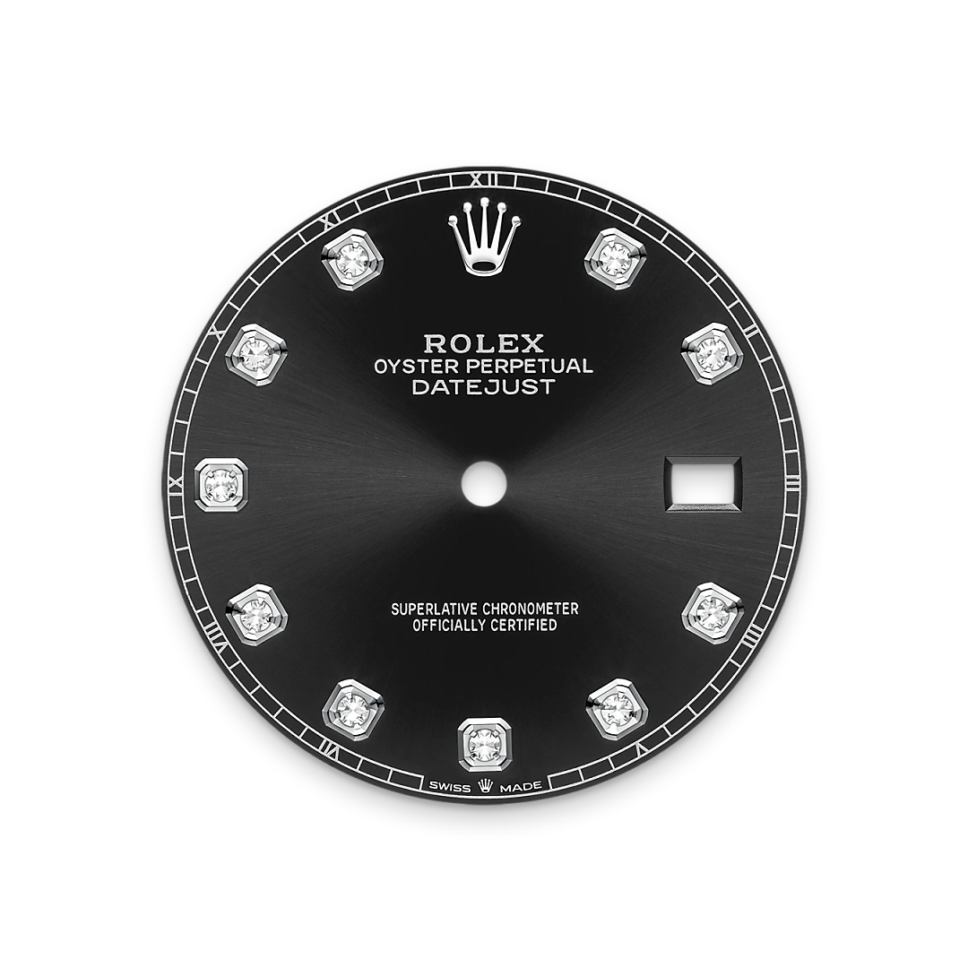 rolex Datejust in White Rolesor - combination of Oystersteel and white gold, M126334-0012 - Underwood Jewelers