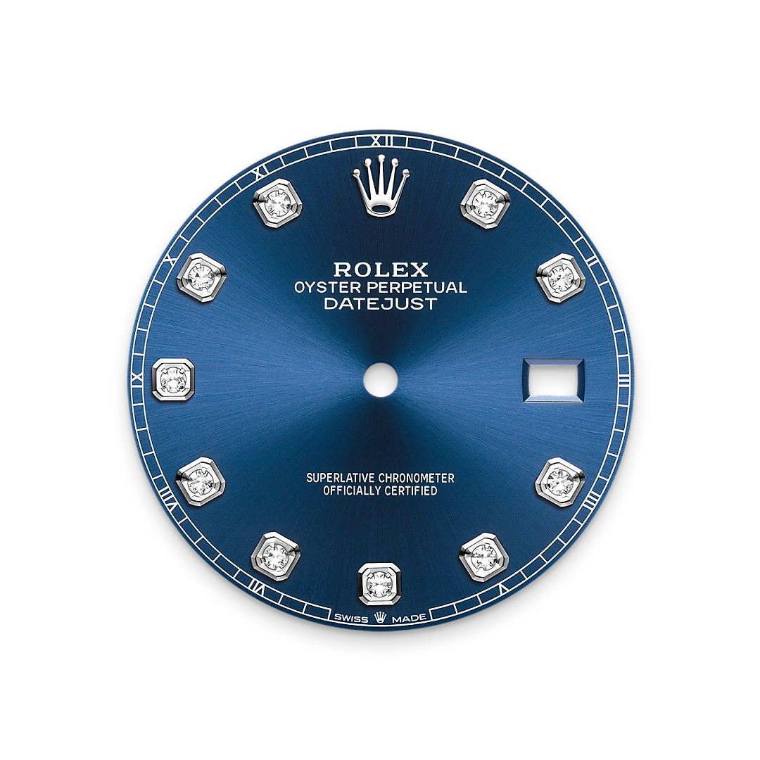 rolex Datejust in White Rolesor - combination of Oystersteel and white gold, M126334-0016 - Underwood Jewelers