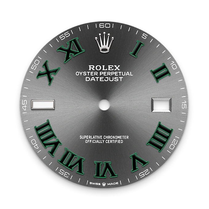 rolex Datejust in White Rolesor - combination of Oystersteel and white gold, M126334-0022 - Underwood Jewelers