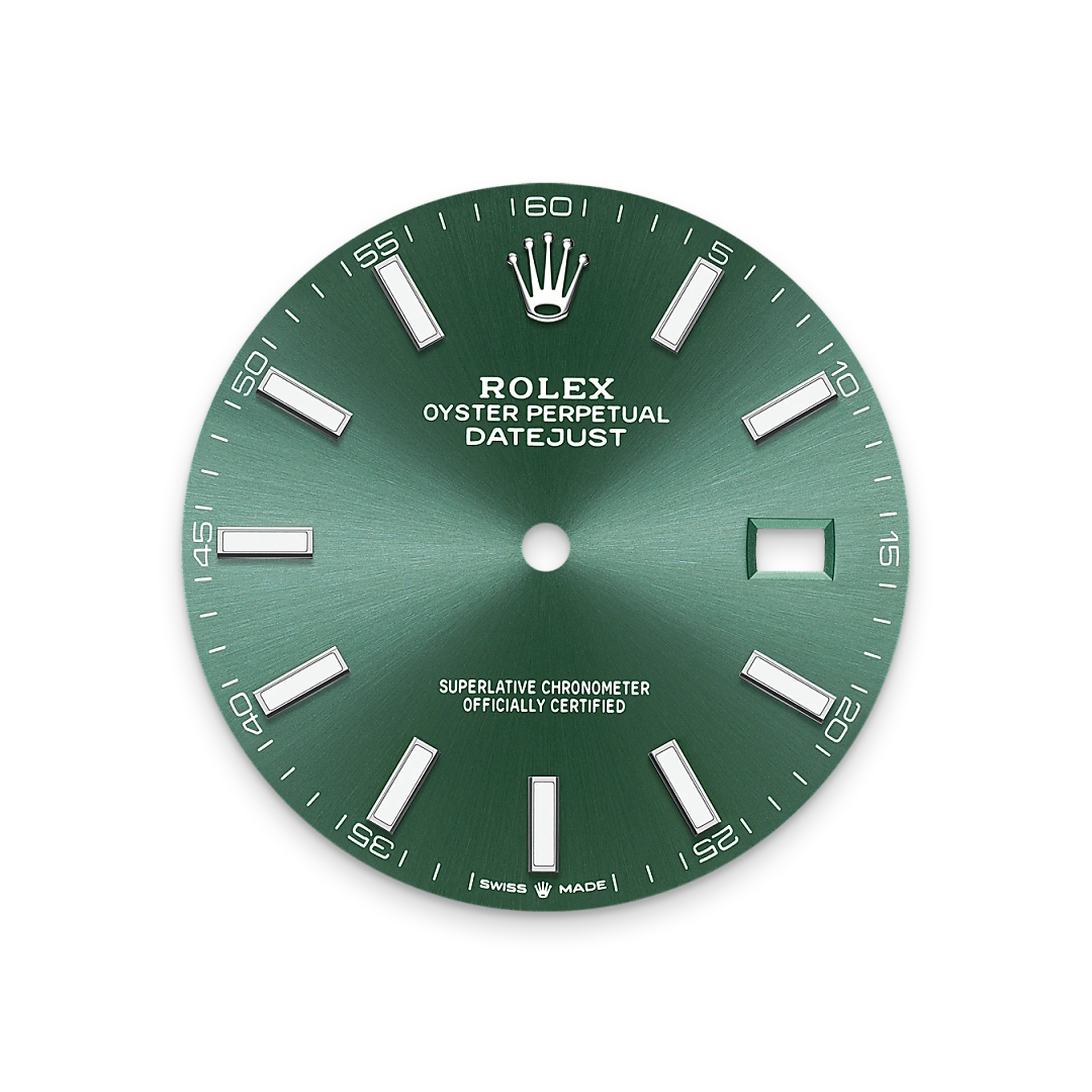rolex Datejust in White Rolesor - combination of Oystersteel and white gold, M126334-0028 - Underwood Jewelers