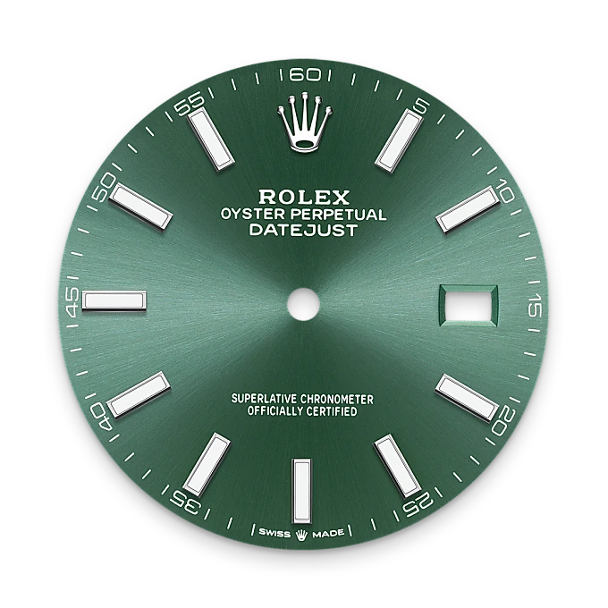 rolex Datejust in White Rolesor - combination of Oystersteel and white gold, M126334-0028 - Underwood Jewelers