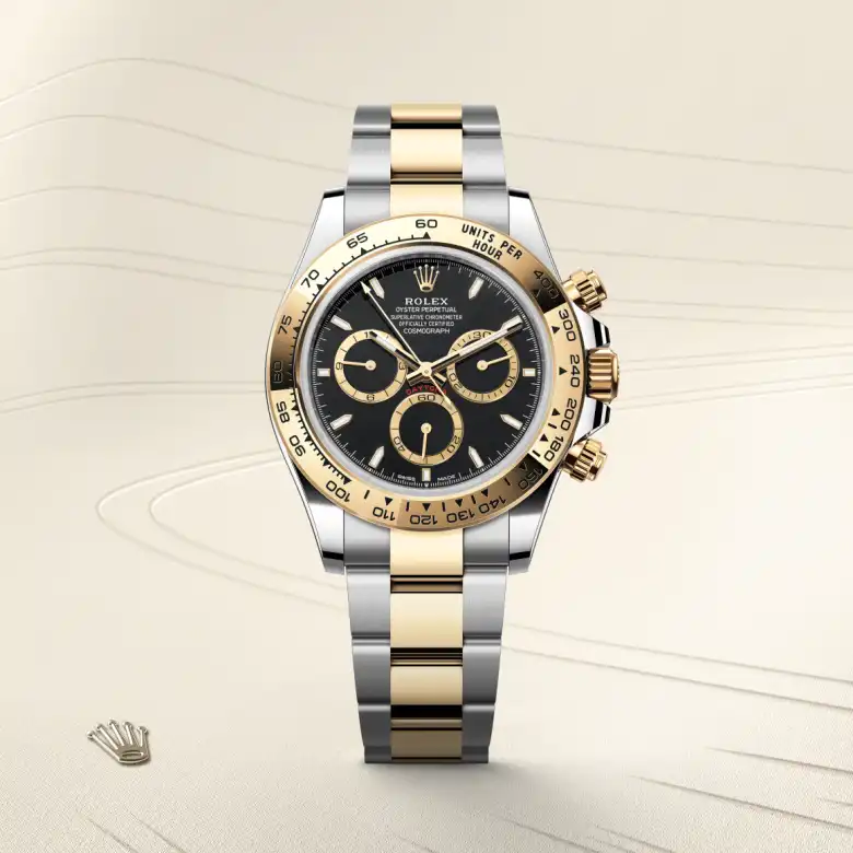 rolex Cosmograph Daytona in Yellow Rolesor - combination of Oystersteel and yellow gold, M126503-0003 - Underwood Jewelers