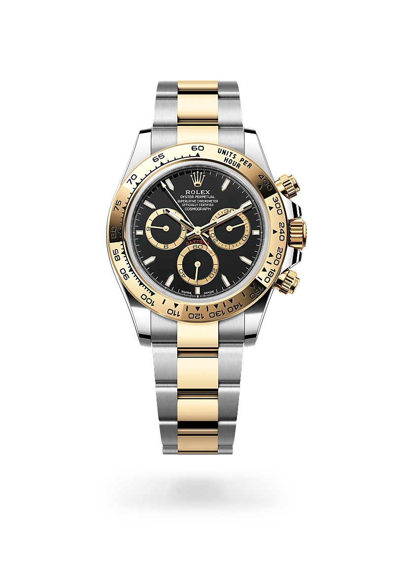 rolex Cosmograph Daytona in Yellow Rolesor - combination of Oystersteel and yellow gold, M126503-0003 - Underwood Jewelers