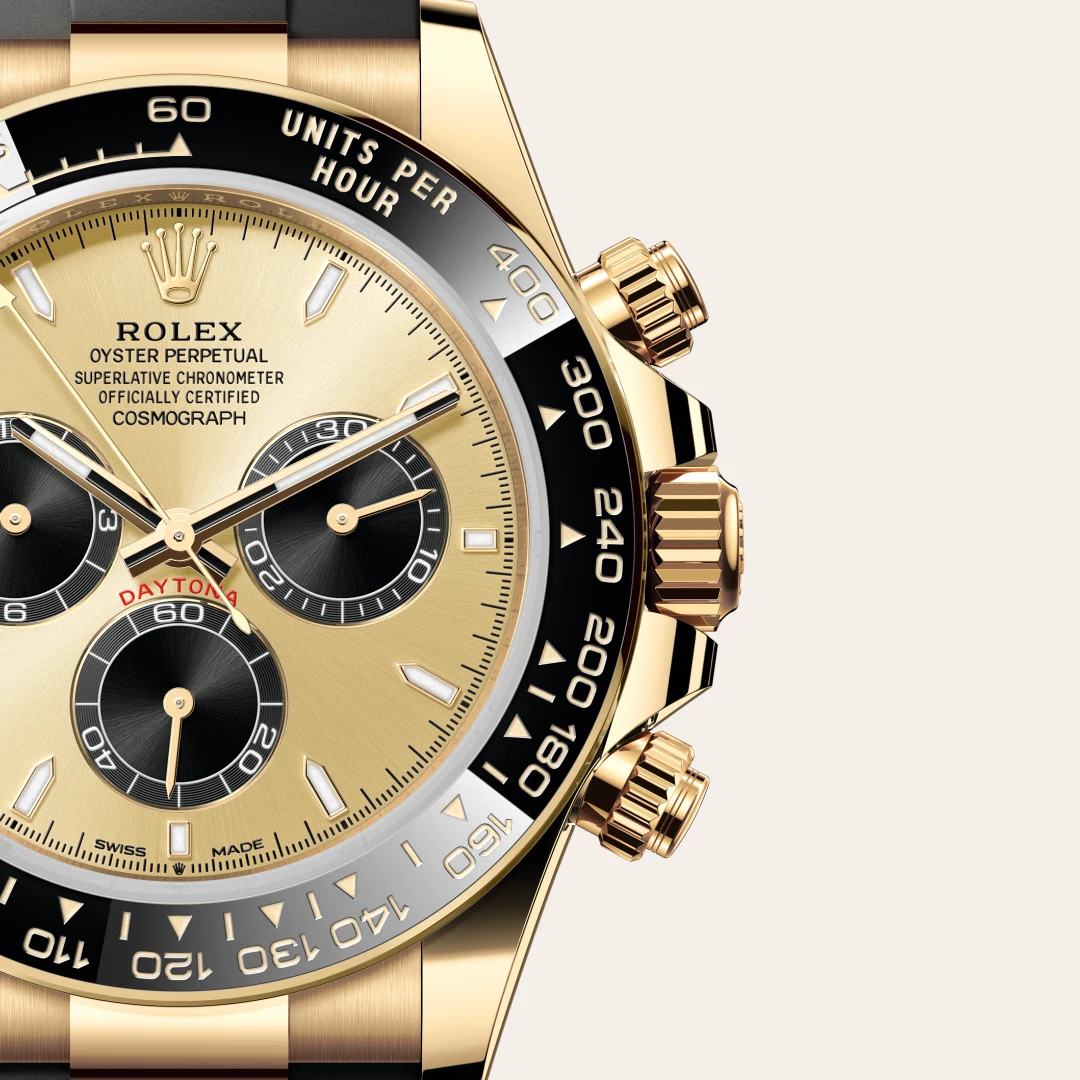 rolex Cosmograph Daytona in 18 ct yellow gold, M126518LN-0012 - Underwood Jewelers