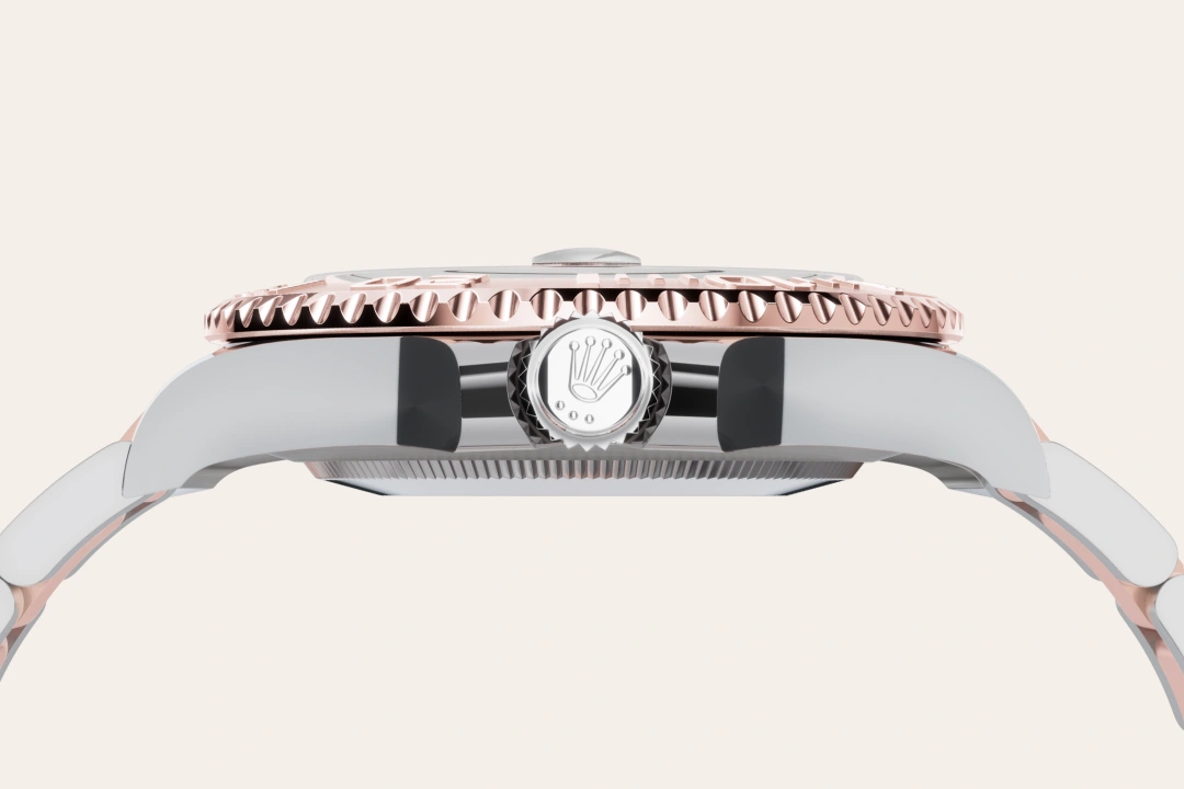 rolex Yacht-Master in Everose Rolesor - combination of Oystersteel and Everose gold, M126621-0001 - Underwood Jewelers