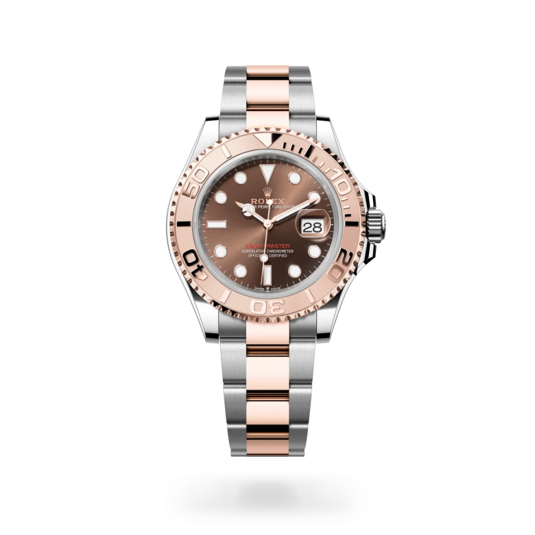 rolex Yacht-Master in Everose Rolesor - combination of Oystersteel and Everose gold, M126621-0001 - Underwood Jewelers