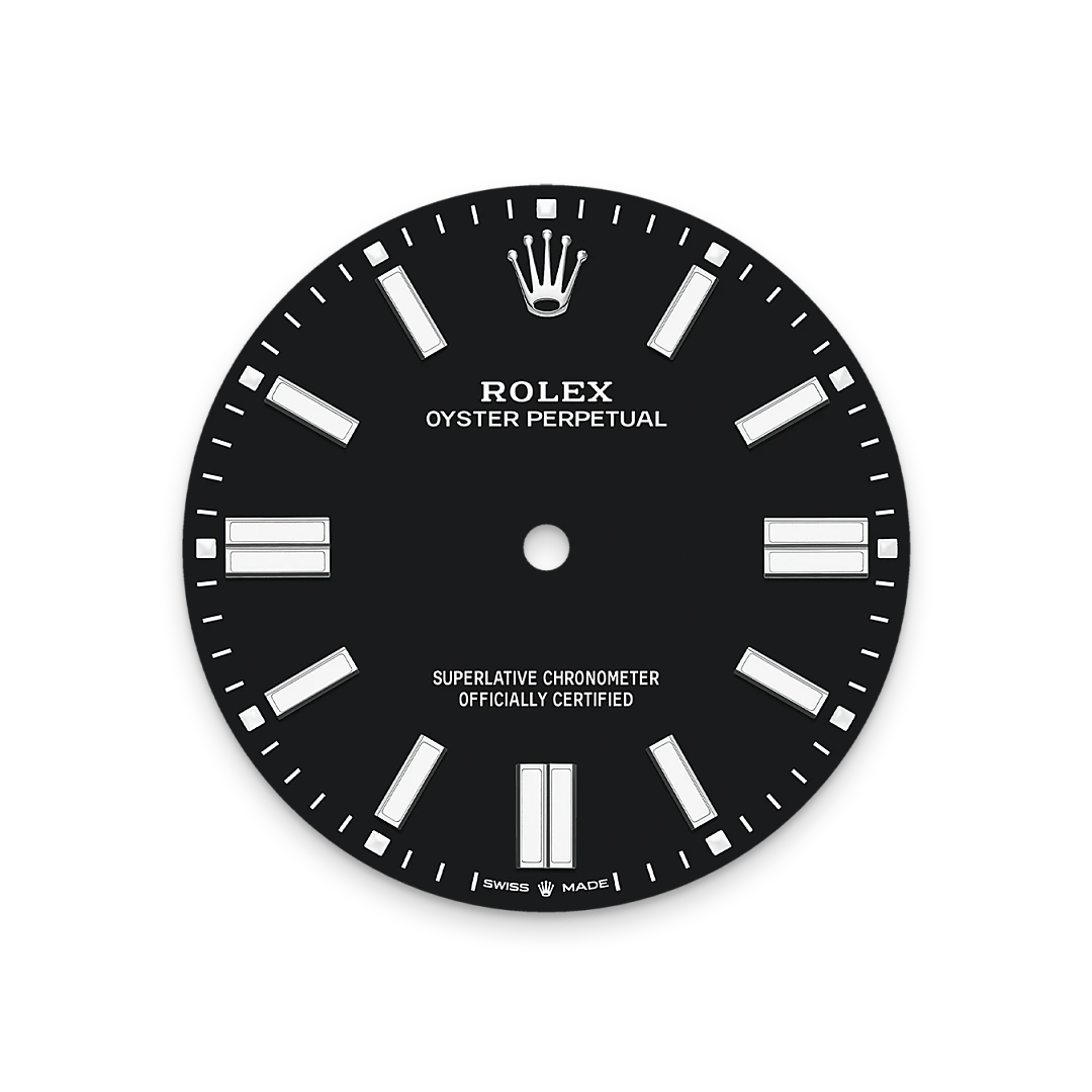 rolex Oyster Perpetual in Oystersteel, M134300-0008 - Underwood Jewelers