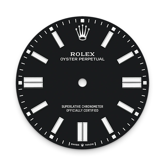 rolex Oyster Perpetual in Oystersteel, M134300-0008 - Underwood Jewelers