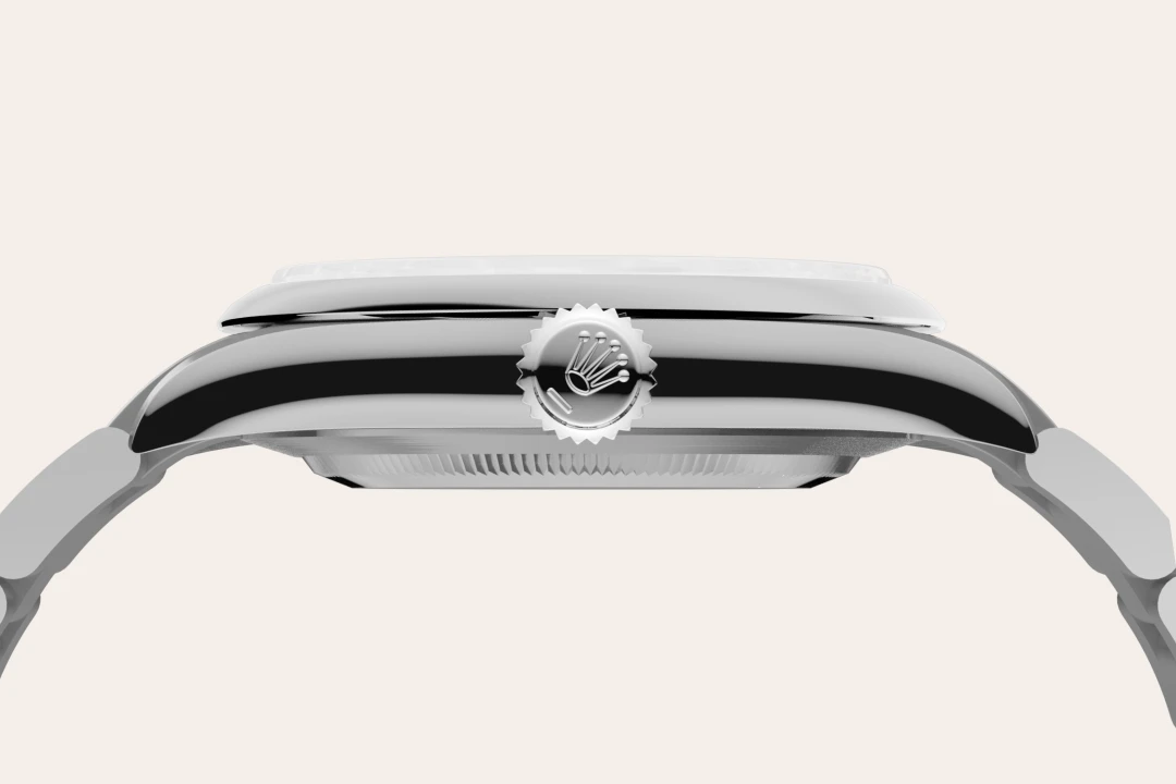rolex Oyster Perpetual in Oystersteel, M134300-0009 - Underwood Jewelers