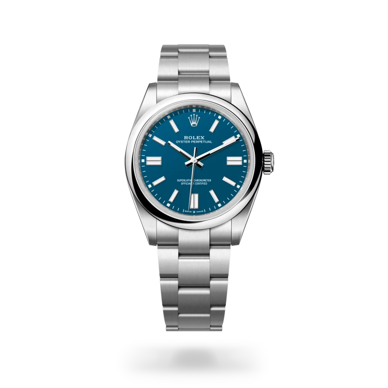 rolex Oyster Perpetual in Oystersteel, M134300-0009 - Underwood Jewelers