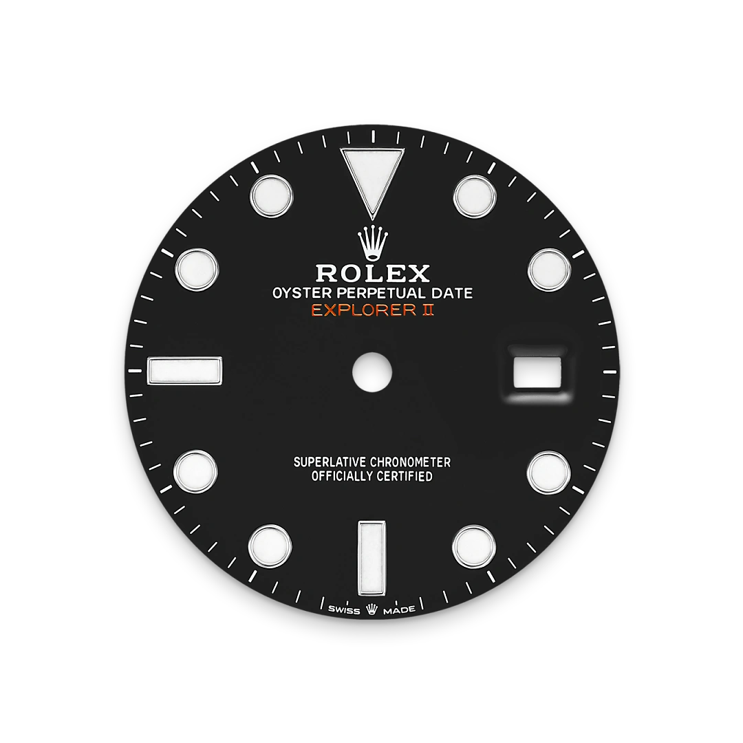 rolex Explorer II in Oystersteel, M226570-0002 - Underwood Jewelers