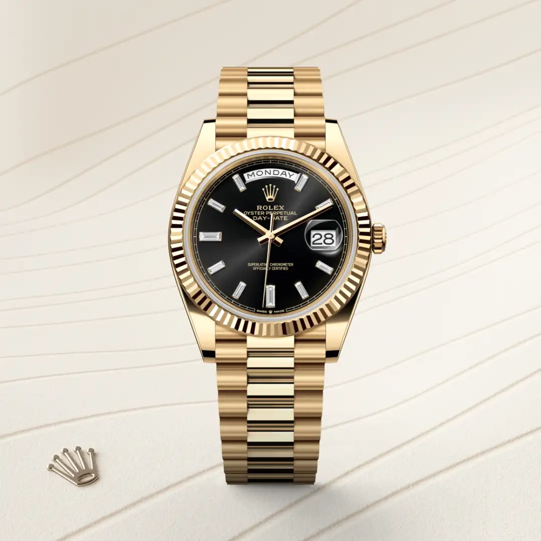 rolex Day-Date in 18 ct yellow gold, M228238-0004 - Underwood Jewelers