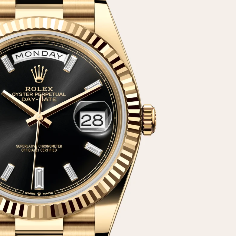rolex Day-Date in 18 ct yellow gold, M228238-0004 - Underwood Jewelers