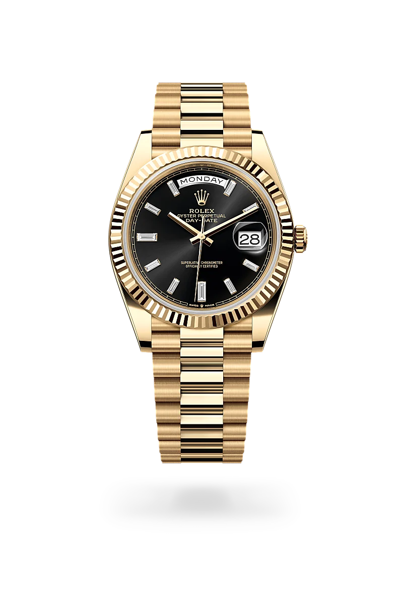 rolex Day-Date in 18 ct yellow gold, M228238-0004 - Underwood Jewelers