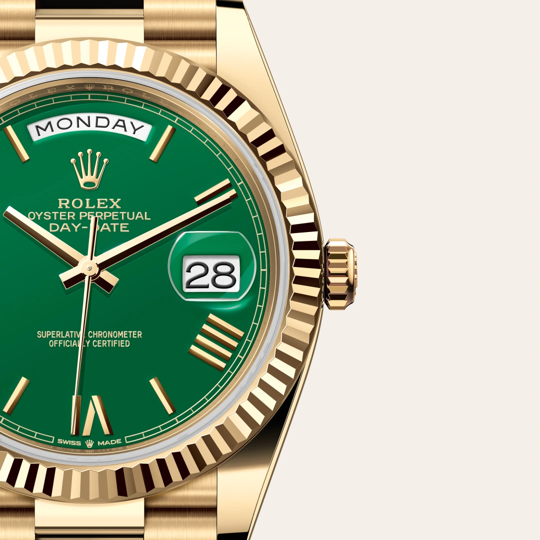 rolex Day-Date in 18 ct yellow gold, M228238-0061 - Underwood Jewelers