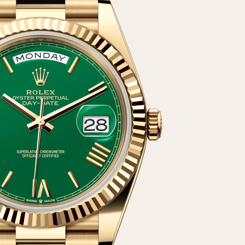 rolex Day-Date in 18 ct yellow gold, M228238-0061 - Underwood Jewelers