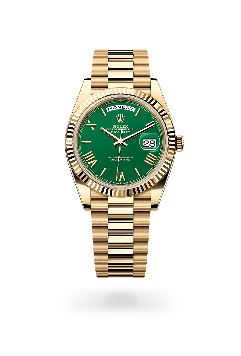 rolex Day-Date in 18 ct yellow gold, M228238-0061 - Underwood Jewelers