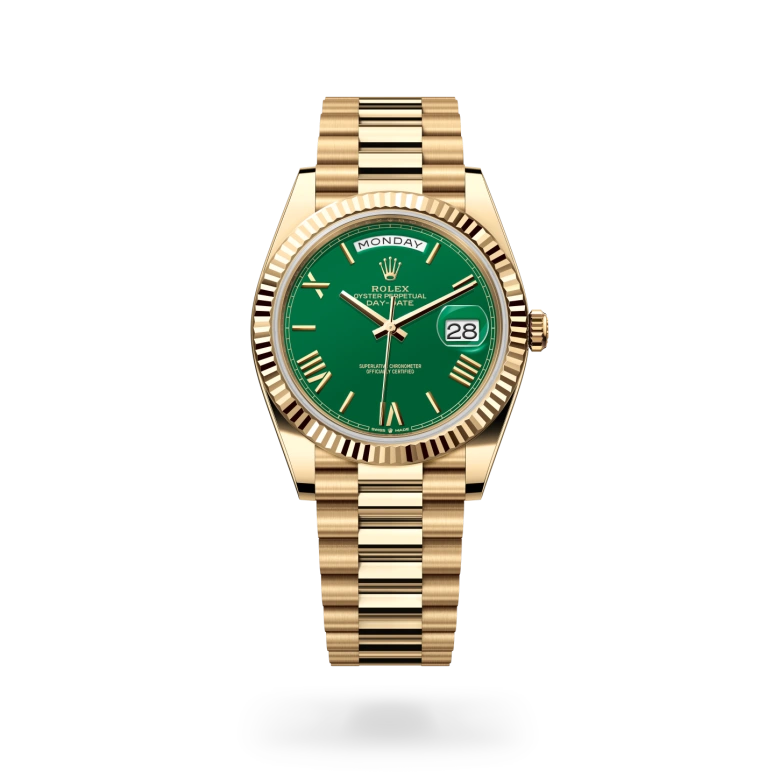 rolex Day-Date in 18 ct yellow gold, M228238-0061 - Underwood Jewelers