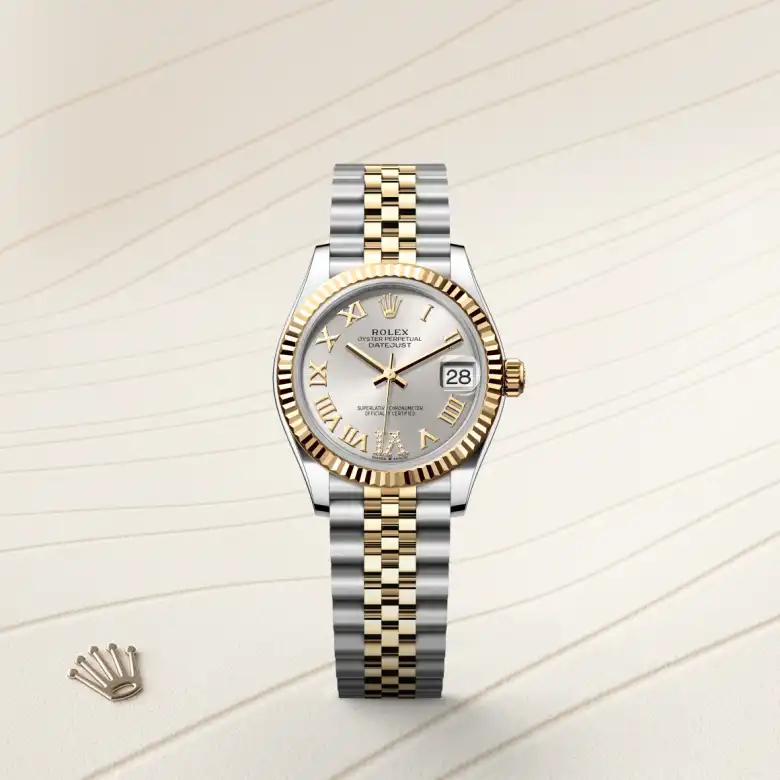 rolex Datejust in Yellow Rolesor - combination of Oystersteel and yellow gold, M278273-0004 - Underwood Jewelers