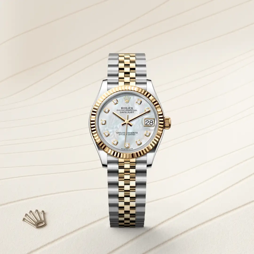 rolex Datejust in Yellow Rolesor - combination of Oystersteel and yellow gold, M278273-0028 - Underwood Jewelers