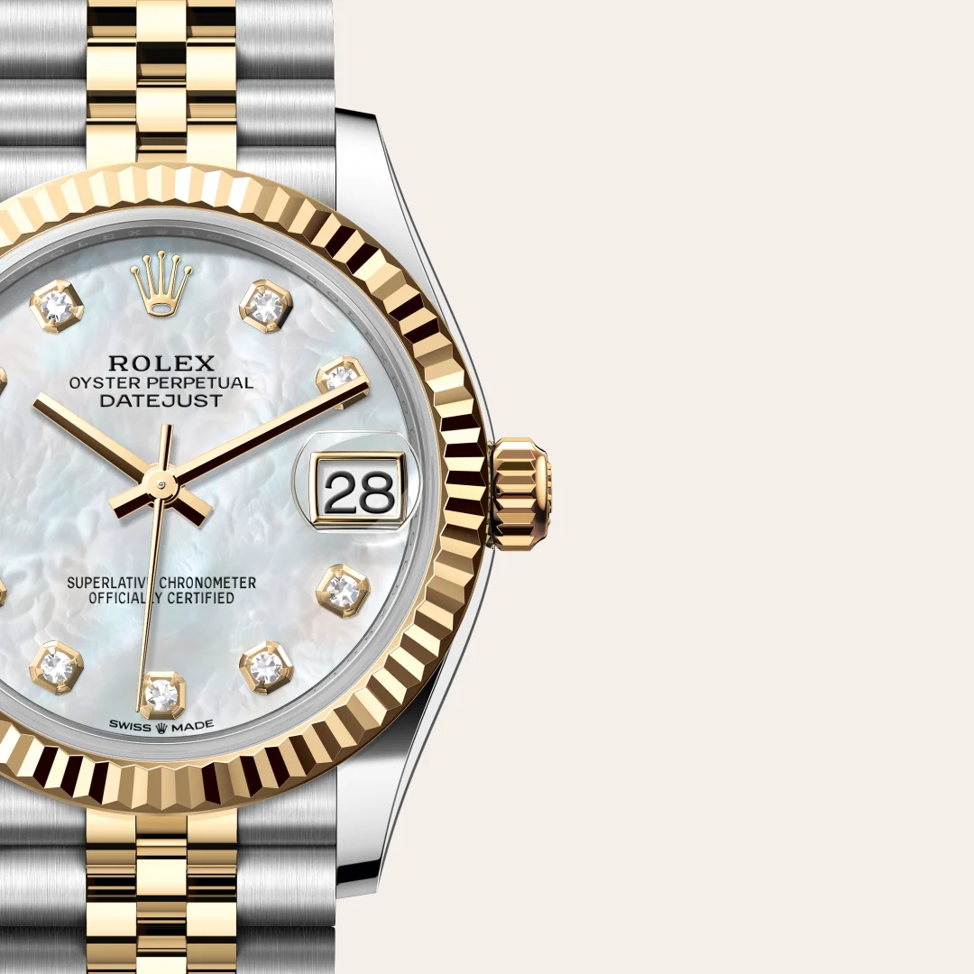 rolex Datejust in Yellow Rolesor - combination of Oystersteel and yellow gold, M278273-0028 - Underwood Jewelers