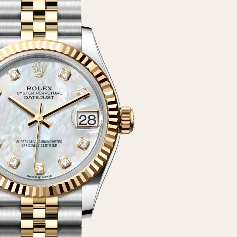 rolex Datejust in Yellow Rolesor - combination of Oystersteel and yellow gold, M278273-0028 - Underwood Jewelers