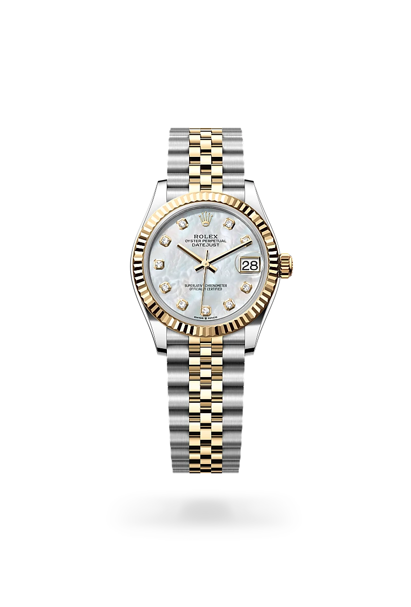 rolex Datejust in Yellow Rolesor - combination of Oystersteel and yellow gold, M278273-0028 - Underwood Jewelers