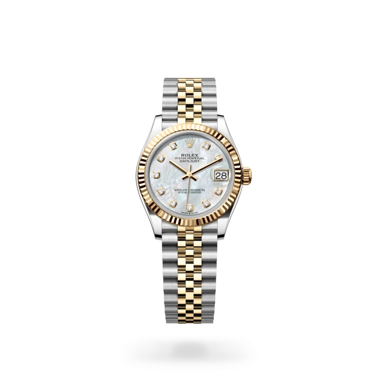 rolex Datejust in Yellow Rolesor - combination of Oystersteel and yellow gold, M278273-0028 - Underwood Jewelers