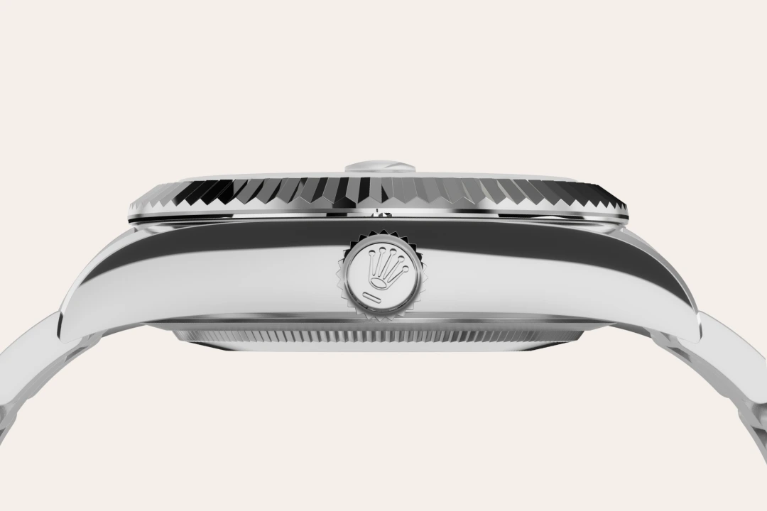 rolex Sky-Dweller in White Rolesor - combination of Oystersteel and white gold, M336934-0007 - Underwood Jewelers