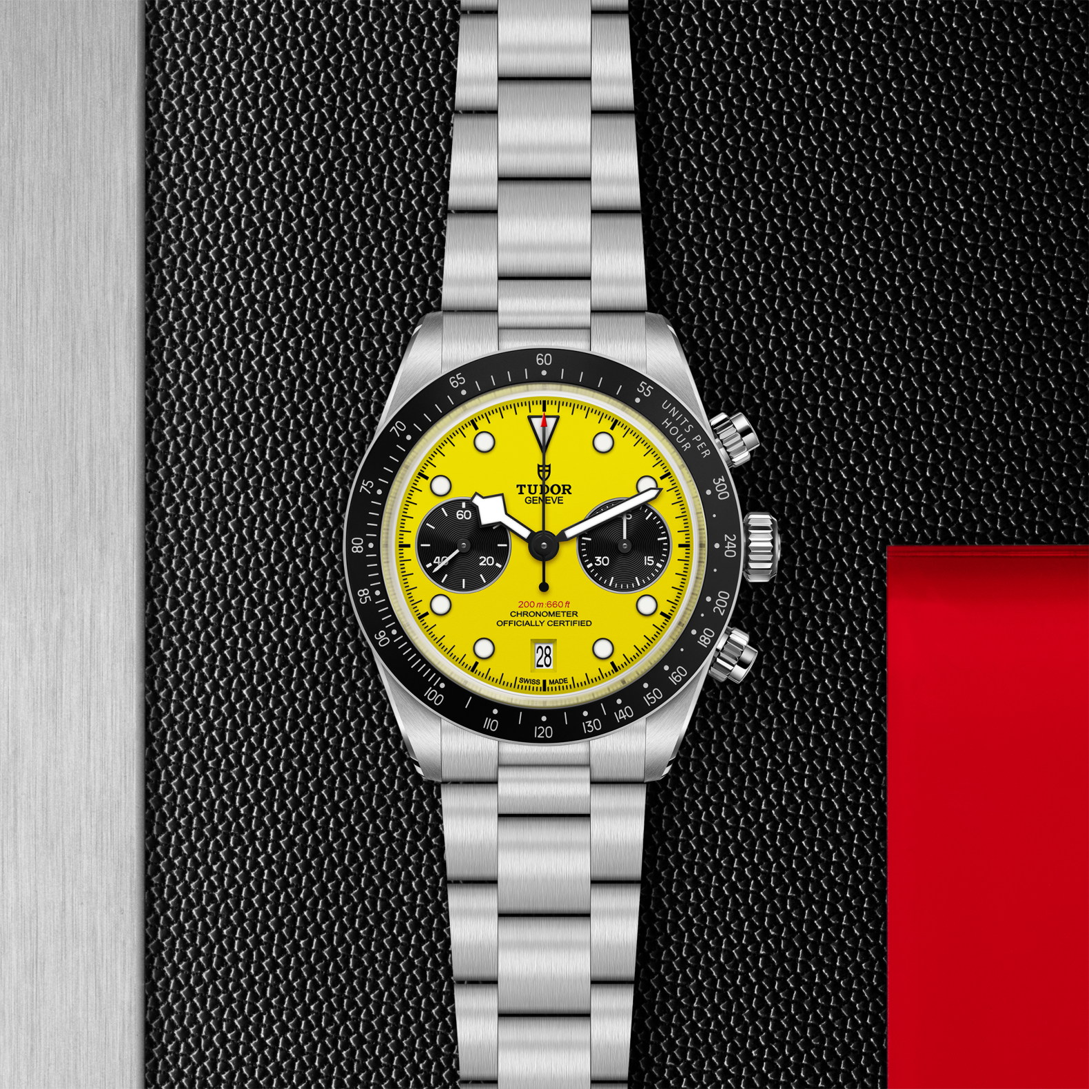 Black Bay Chrono 39 39mm stainless steel case with polished and satin finishes - M79310N-0001 at Underwood Jewelers