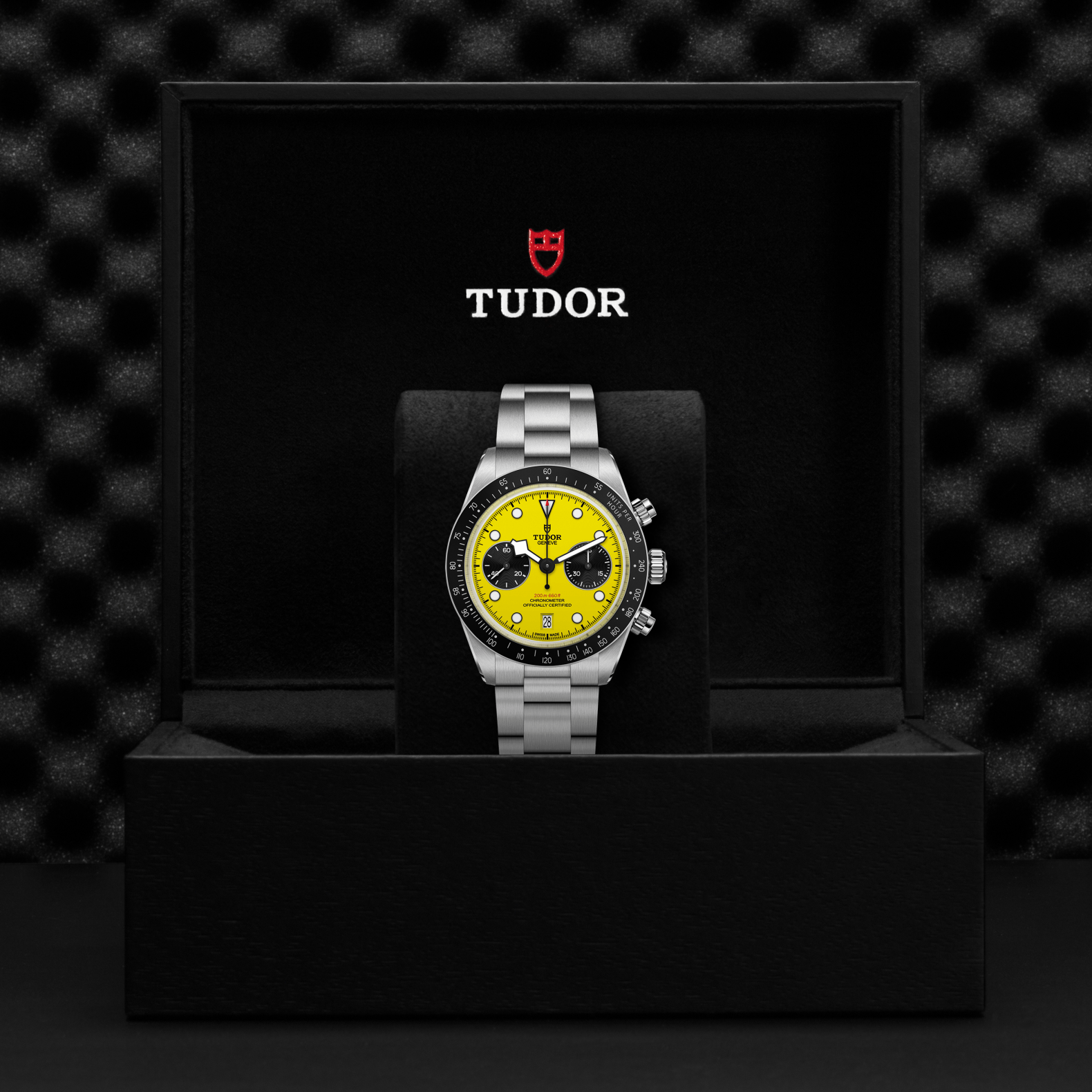 Black Bay Chrono 39 39mm stainless steel case with polished and satin finishes - M79310N-0001 at Underwood Jewelers