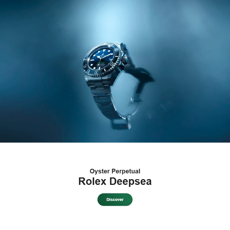 rolex deepsea watches - underwood jewelers