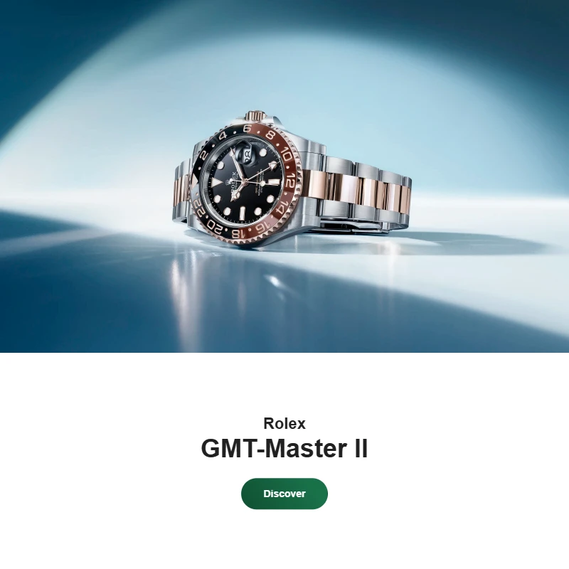 rolex gmt-master-ii watches - underwood jewelers